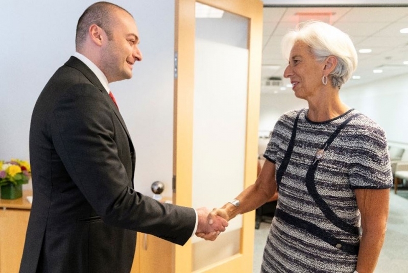 Lagarde: Gürcistan ekonomisinde gelişmelerin olduğu açık bir şekilde görünmektedir