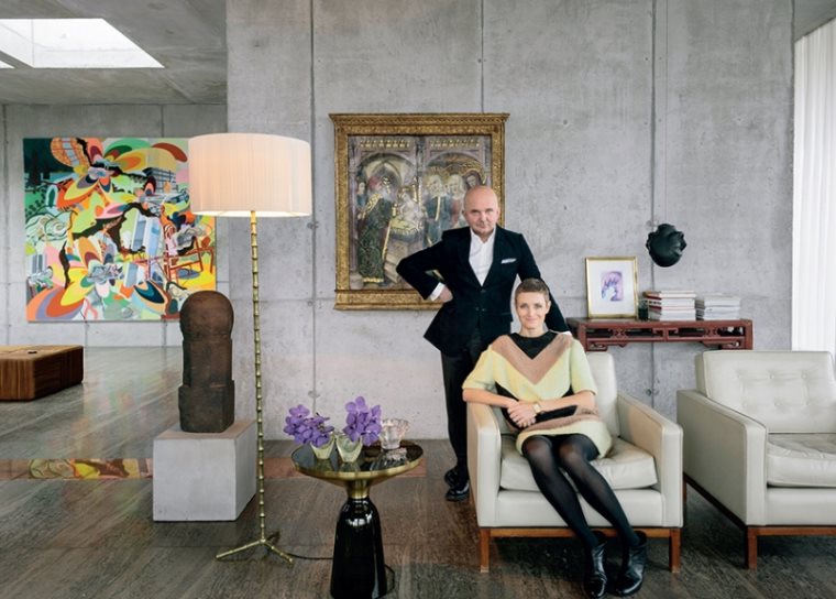 კრისტიან და კარენ ბოროსების არტბუნკერში