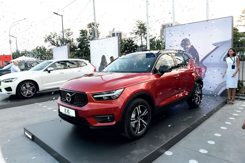 VOLVO CARS-ის პირველი პოპ-აპ-შოურუმი თბილისში