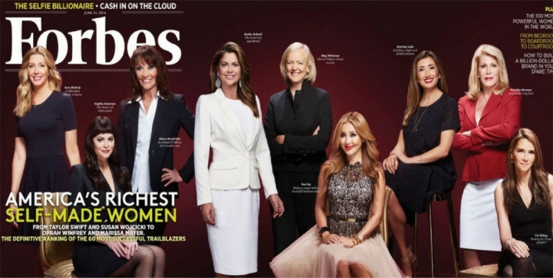 1917- 2017 წლებში Forbes-ის ფურცლებზე მოხვედრილი ქალები