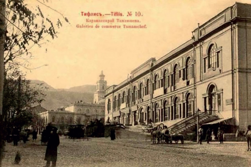 ქარვასლები ძველ თბილისში