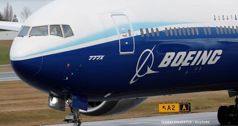 Boeing scores no January orders for first time since 1962