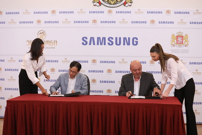 “სამსუნგმა” და “ერისიონმა” მემორანდუმი გააფორმეს