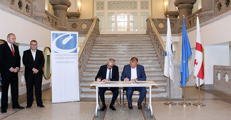 ეროვნულ ბანკსა და კავკასიის უნივერსიტეტს შორის მემორანდუმი გაფორმდა