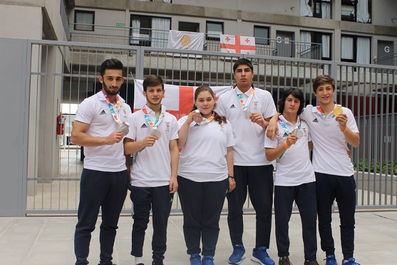 ახალგაზრდა ოლიმპიელებმა ბუენოს-აირესიდან 6 მედალი ჩამოიტანეს