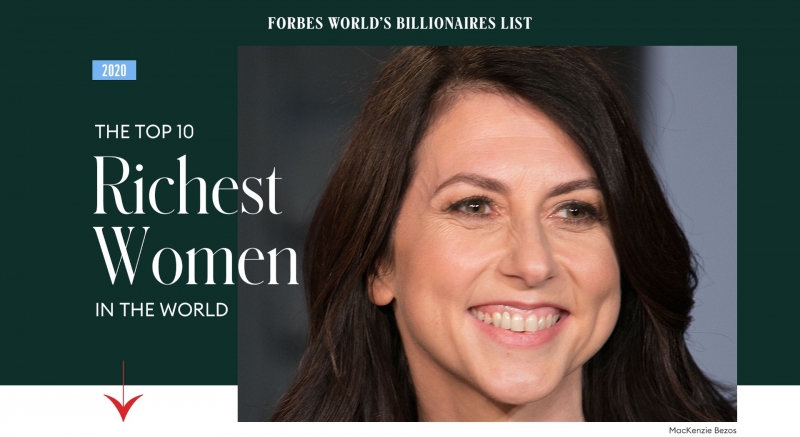The top 10 richest women