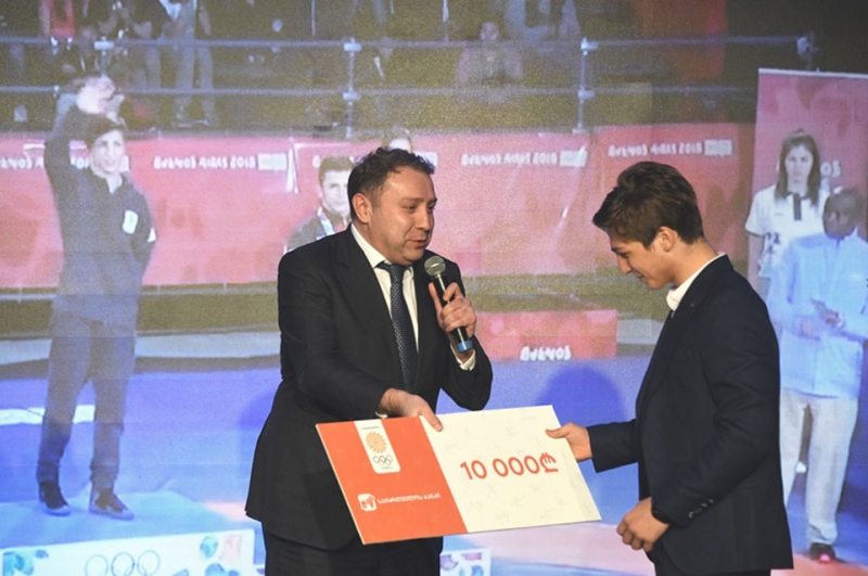 ოლიმპიური კომიტეტის ორგანიზებით წლის საუკეთესო სპორტსმენები დასახელდნენ