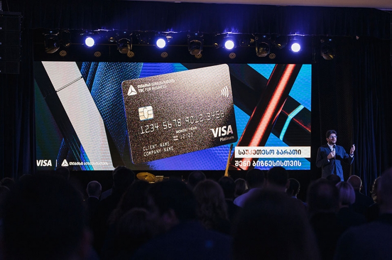 VISA Platinum – თიბისიმ ბიზნესებისთვის ახალი ბარათი გამოუშვა