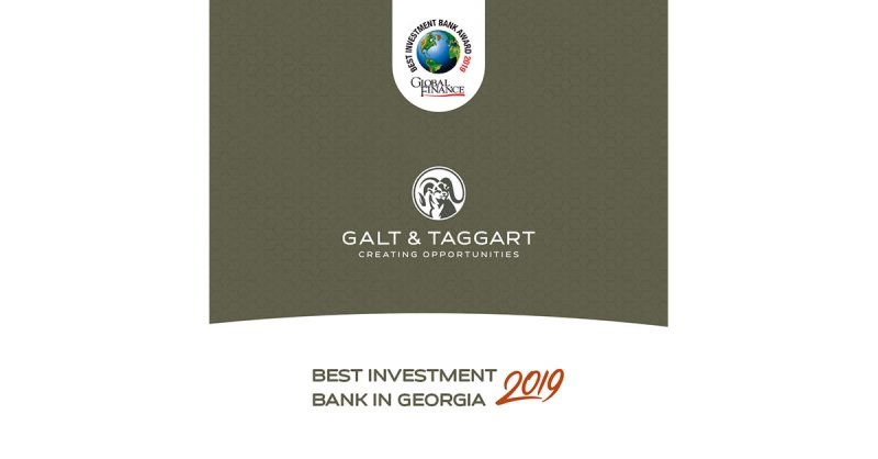 გალტ ენდ თაგარტი Global Finance-მა საქართველოში საუკეთესო საინვესტიციო ბანკად აღიარა