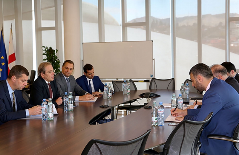 კობა გვენეტაძე BSTDB-ის პრეზიდენტს შეხვდა