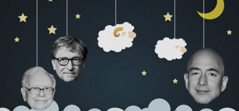 How Much Bill Gates, Jeff Bezos, and Warren Buffet Get Each Night