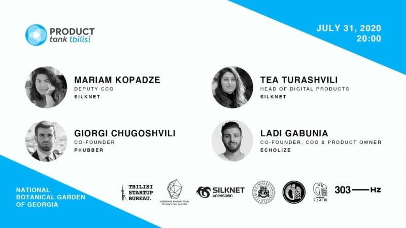 ProductTank Tbilisi -ის შეხვედრა ბოტანიკურ ბაღში