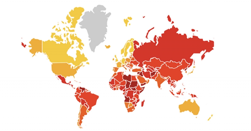 რომელ ადგილზეა საქართველო კორუფციის საერთაშორისო რეიტინგში?