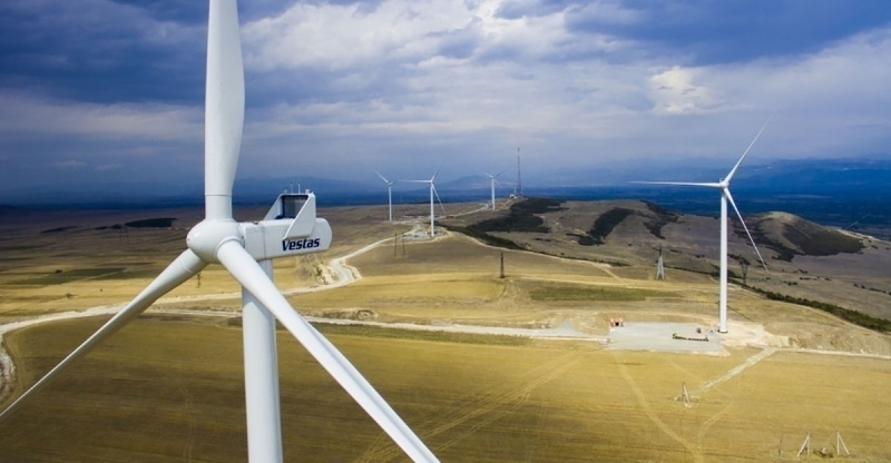 Kartli Rüzgar Santrali ile 2018’de 84 202 860 kWsa elektrik üretimi yapılmıştır