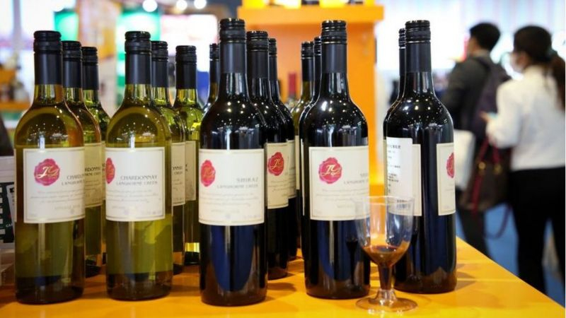 China slaps up to 200% tariffs on Australian wine – BBC
