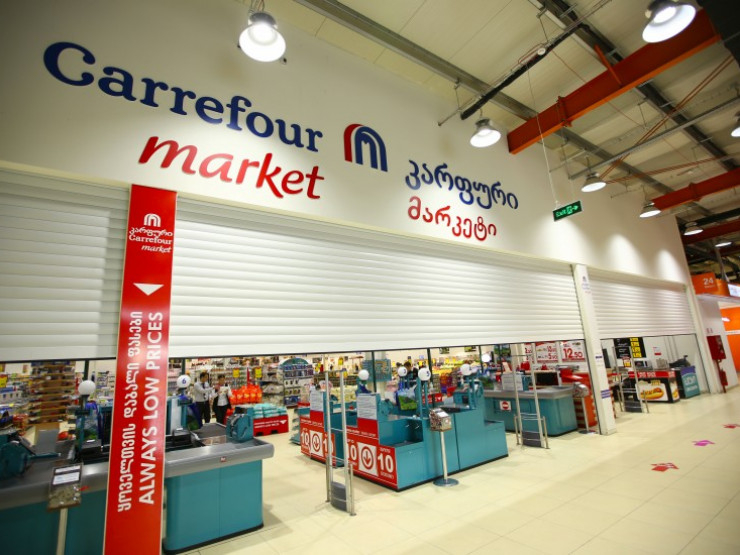 How much revenue does CARREFOUR have in Georgia?