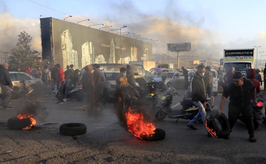 Protests in Lebanon as local currency hits record low