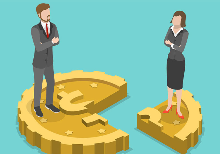 2020 წელს ქალების საშუალო თვიურმა ხელფასმა 952.2 ლარი, კაცებისამ კი 1 407.7 ლარი შეადგინა