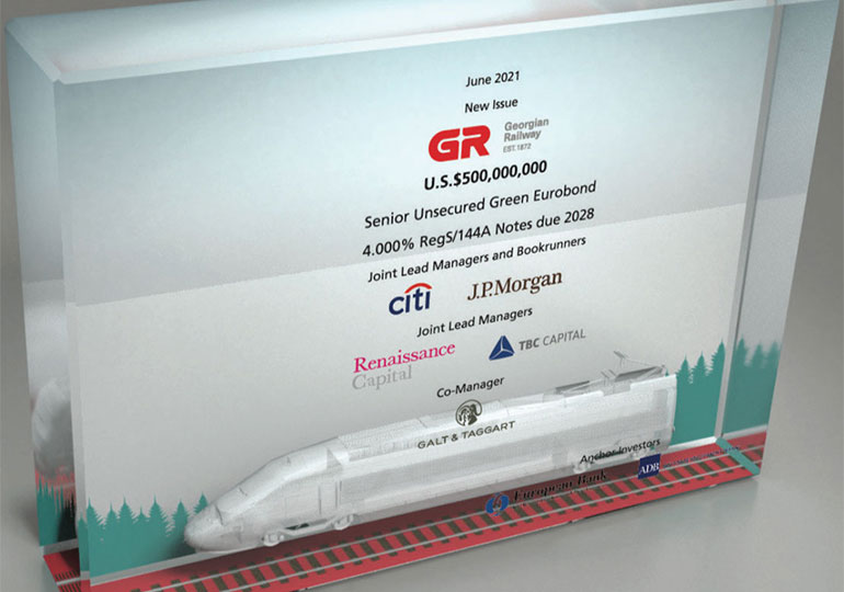 საქართველოს რკინიგზის ევრობონდები – ამჟამად მწვანე