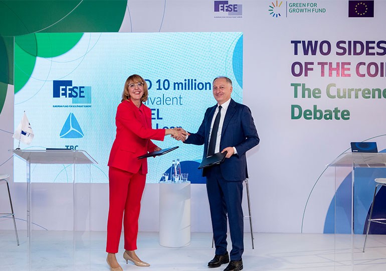 თიბისიმ EFSE-სგან 10 მლნ აშშ დოლარის ფინანსური რესურსი მოიზიდა