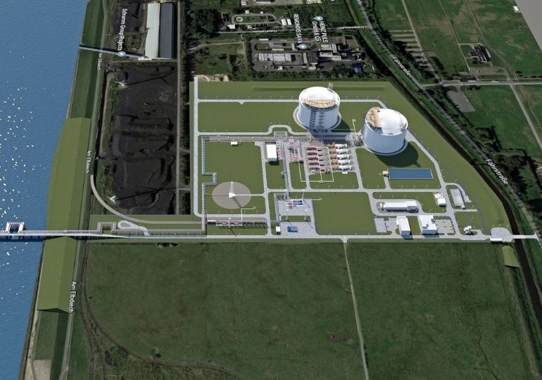 გერმანიაში თხევადი ბუნებრივი აირის პირველი ტერმინალი აშენდება