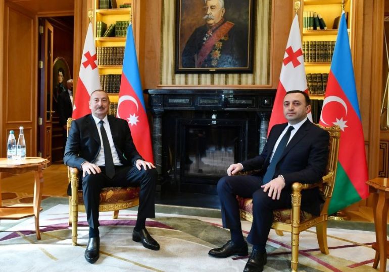 The Prime Minister of Georgia, Irakli Gharibashvili, Met Up With Ilham Aliyev – the President of Azerbaijan