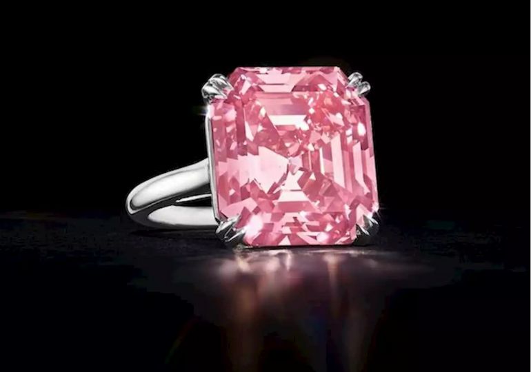 13.15-კარატიანი ვარდისფერი ბრილიანტი Christie’s-ის აუქციონზე შესაძლოა $35 მილიონად გაიყიდოს