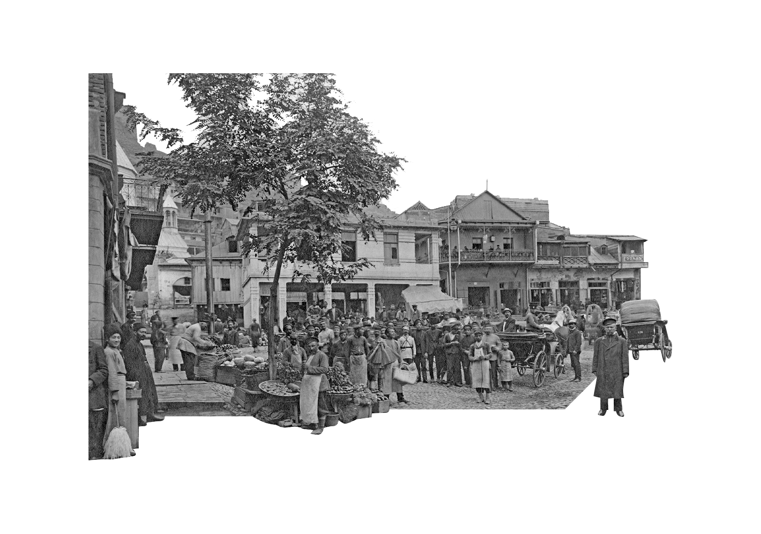 „ტაქცია“, „ბაზარნიკები“, „ქალაქის მაწანწალა ძაღლები“ და ა.შ. | „ტფილისის დღიური“