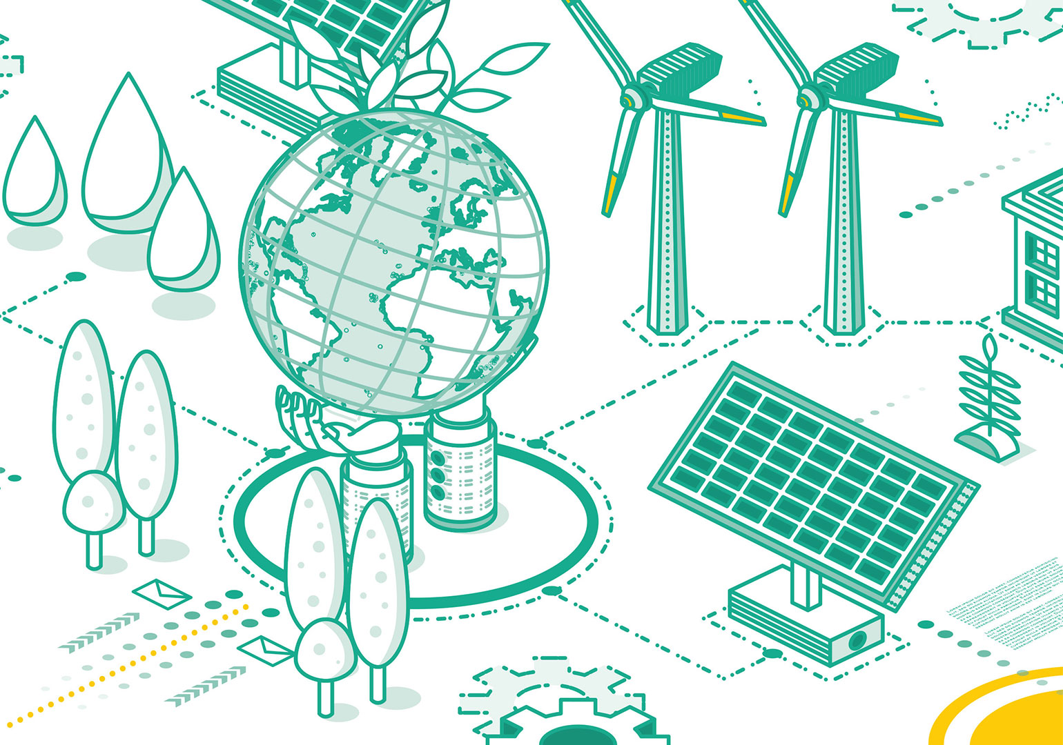 განახლებადი ენერგიის ხუთი ძირითადი წყარო