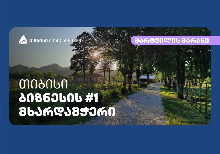 „მარტვილის მარანი“ – მეგრული ღვინის ახალი სიცოცხლე