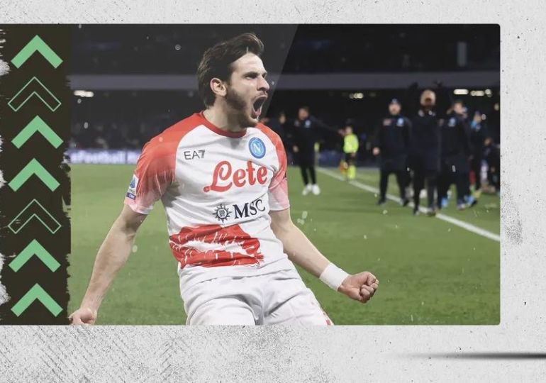 კვარაცხელია 2023 წლის „ოქროს ბურთის“ პრეტენდენტთა რეიტინგში მე-8 ადგილზეა – Goal.com