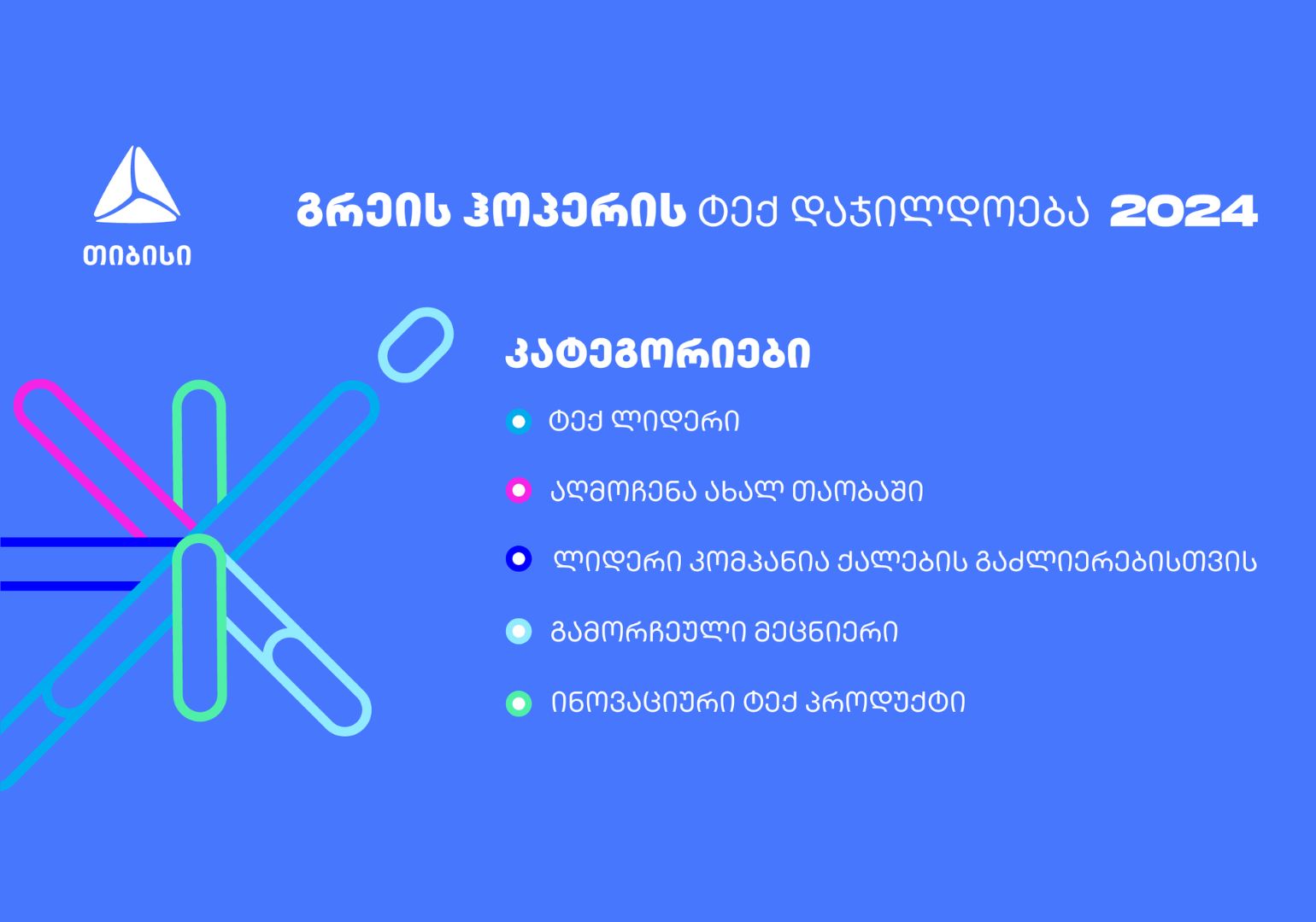 გაეცანი გრეის ჰოპერის ტექ-დაჯილდოების ნომინაციებს – მოიპოვე აღიარება ტექნოლოგიების სფეროში