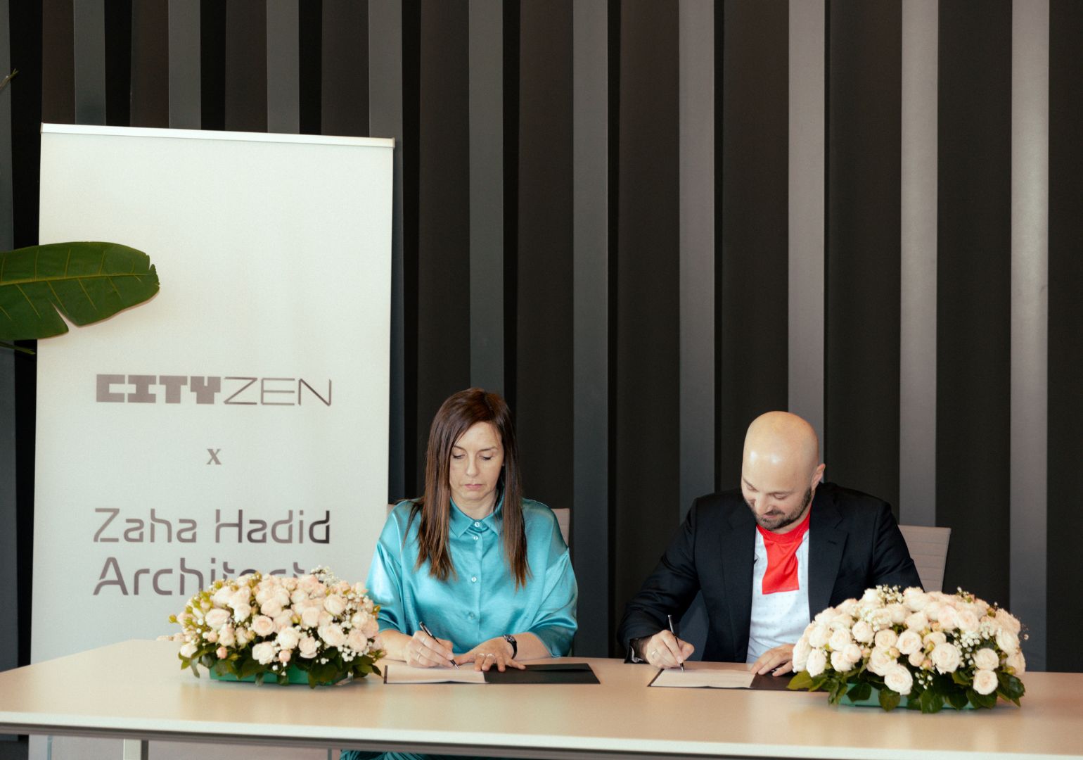 CITYZEN and Zaha Hadid Architects Signed a Contract on the Construction of the First Multifunctional Tower in the Caucasus