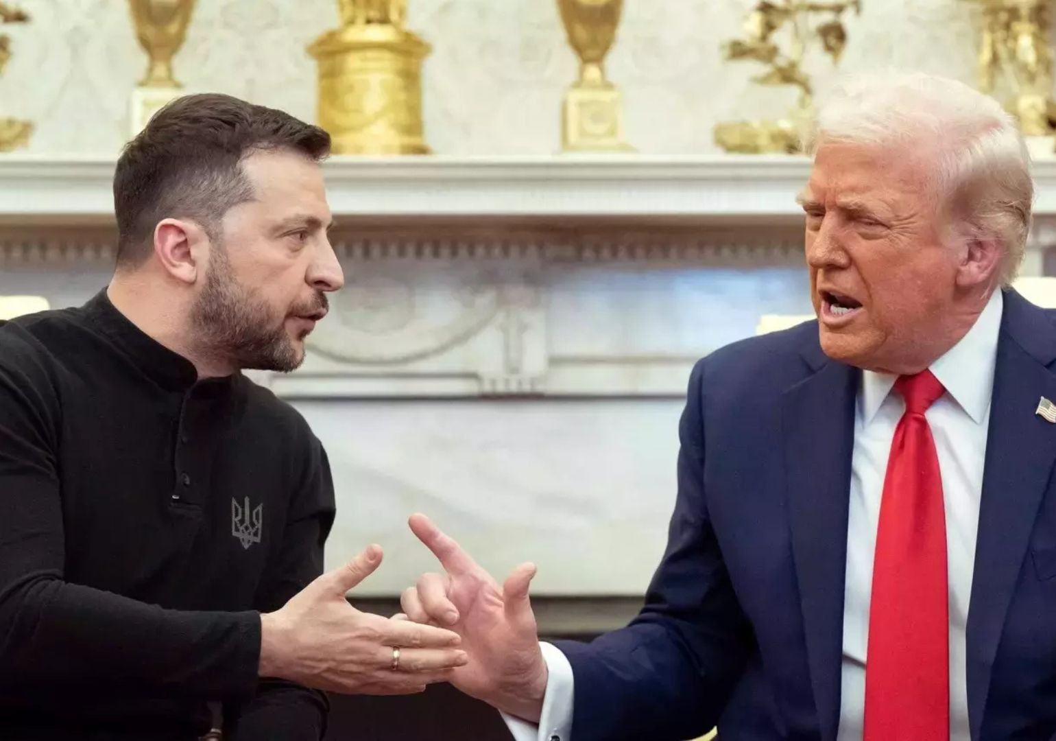 ზელენსკისთან კამათის შემდეგ ტრამპმა უკრაინის დახმარება გაყინა – დასავლური მედია