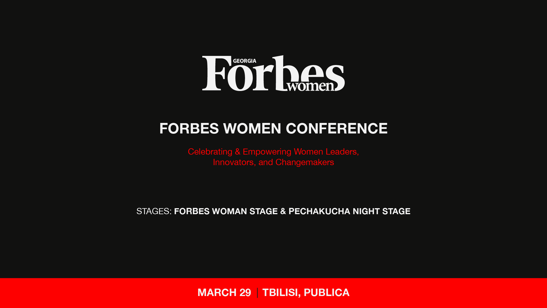 Forbes Georgia Presents the 2025 Women’s Conference