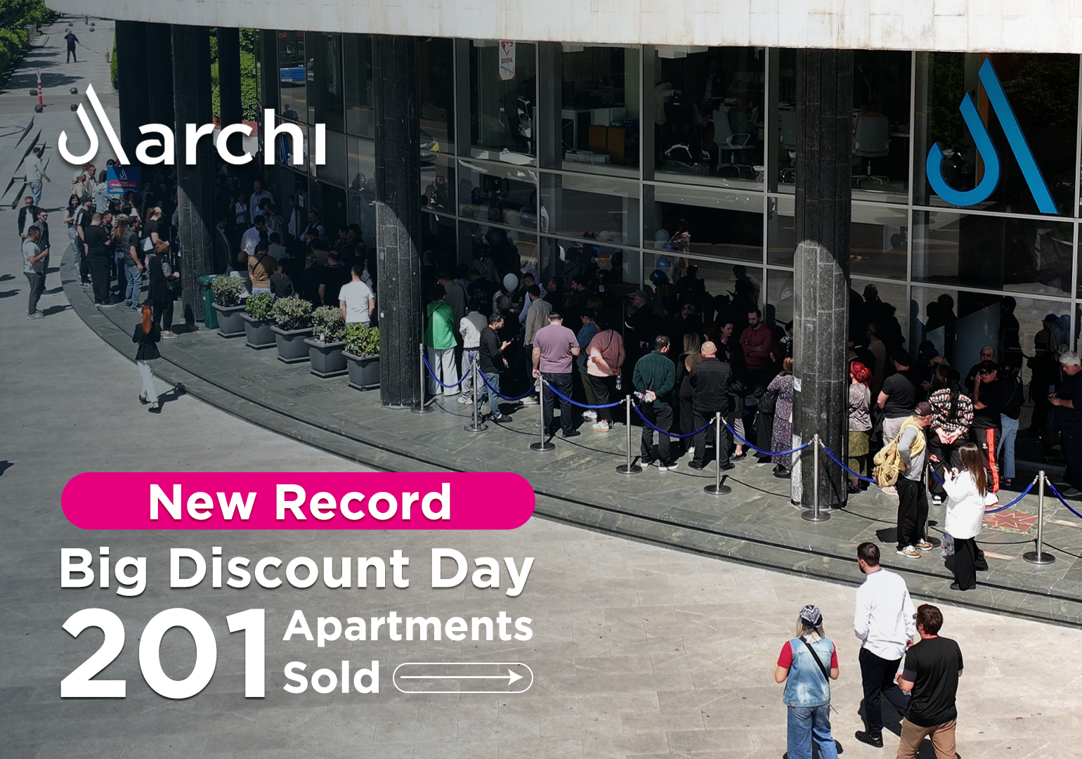 201 Apartments Sold in a Single Day: Archi Rustavi Proves to Be a Prime Investment Opportunity