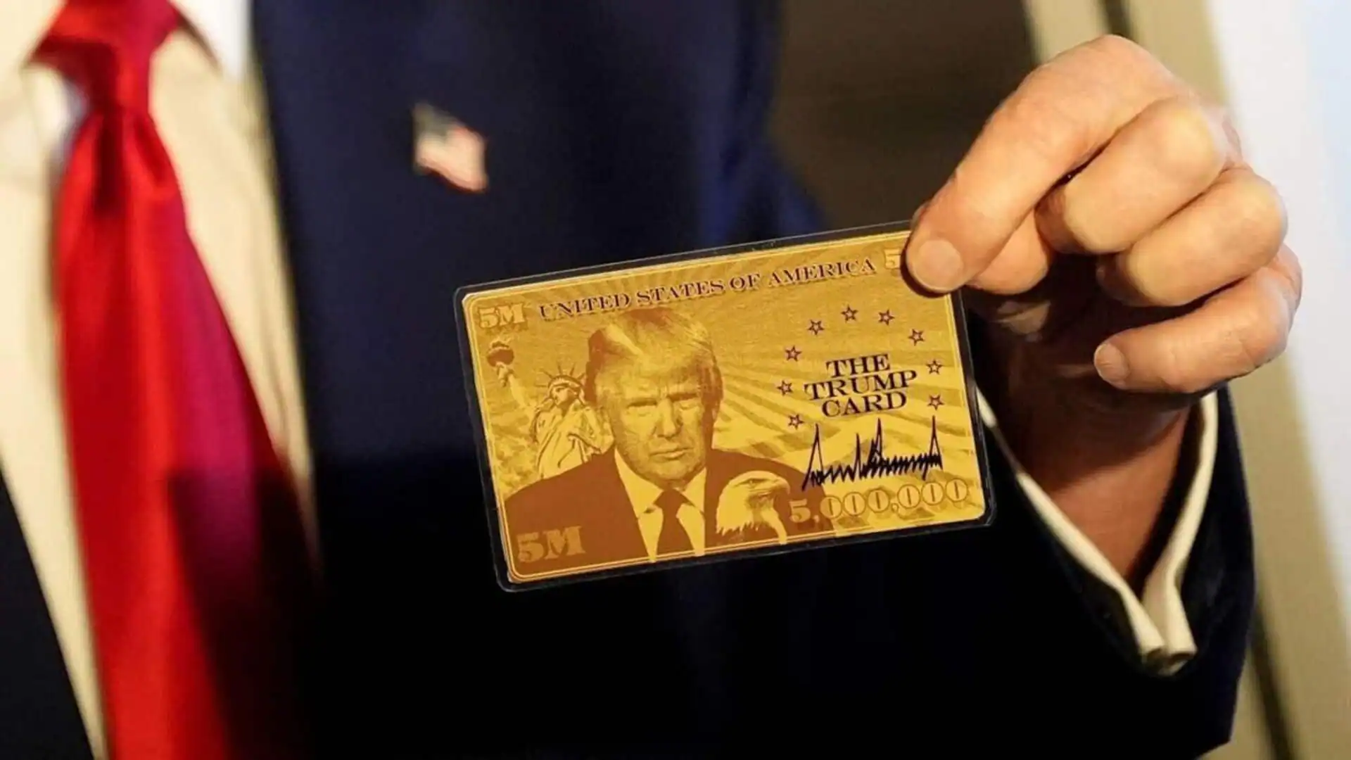 ინვესტორებისთვის განკუთვნილ ტრამპის $5-მილიონიან „ოქროს ბარათზე“ რეგისტრაცია დაიწყო