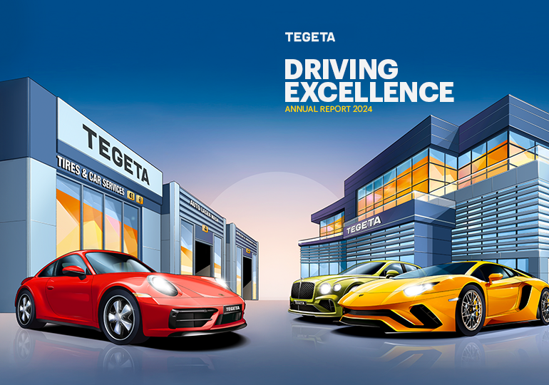 Driving Excellence – Tegeta Presents Its First Annual Report in the Automotive Industry