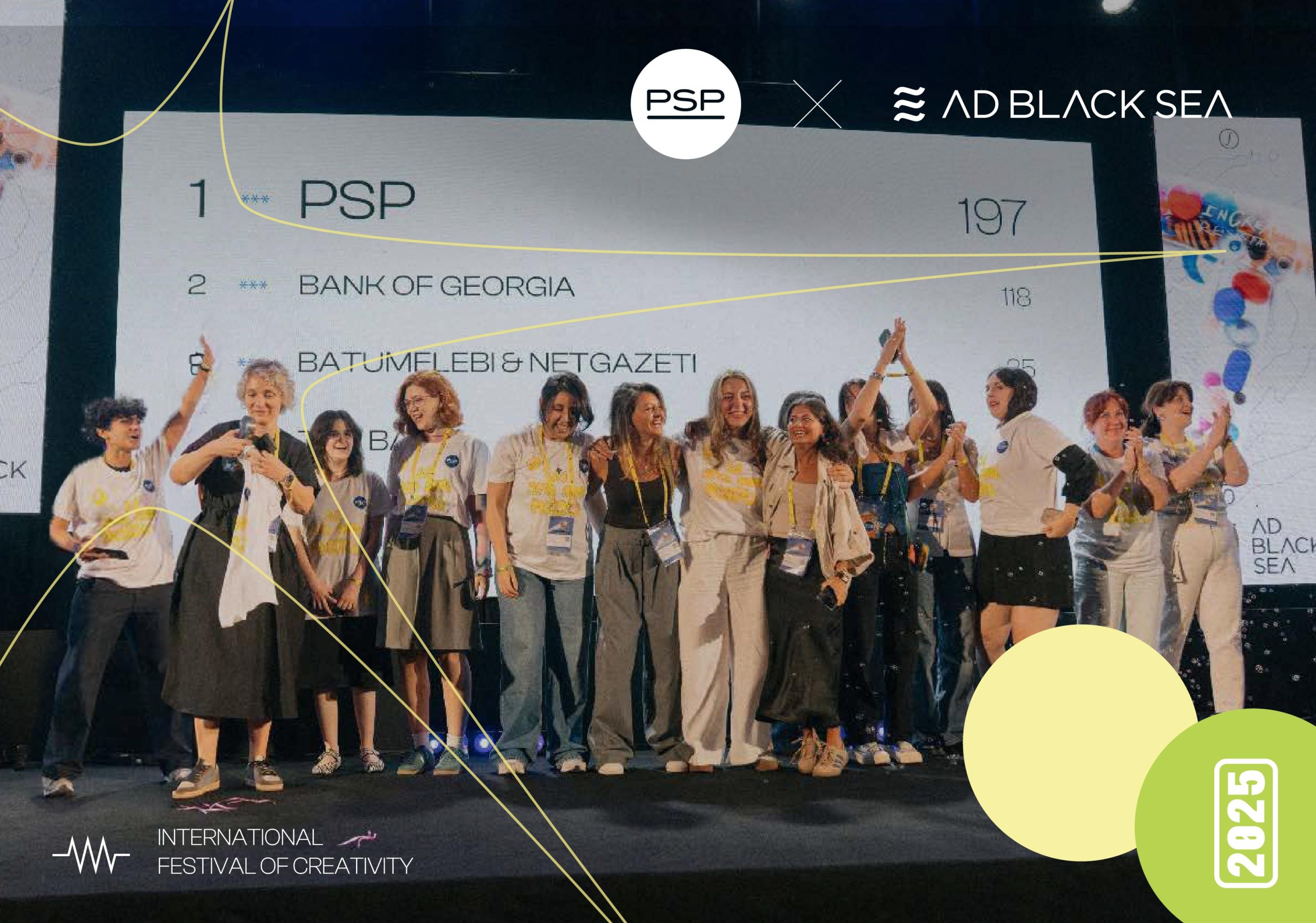 PSP Wins 18 Awards at “Ad Black Sea 2025”
