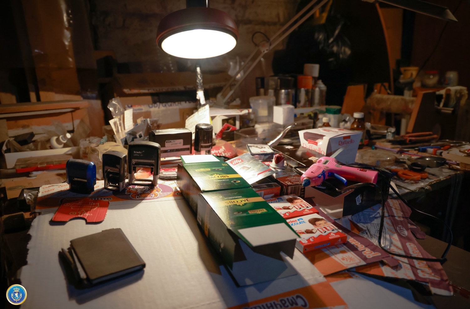 კუსტარულ საწარმოში Raffaello-ს, Jacobs Monarch-ს, Carte Noire-სა და Kinder Schokolade-ს ამზადებდნენ – საგამოძიებო სამსახური