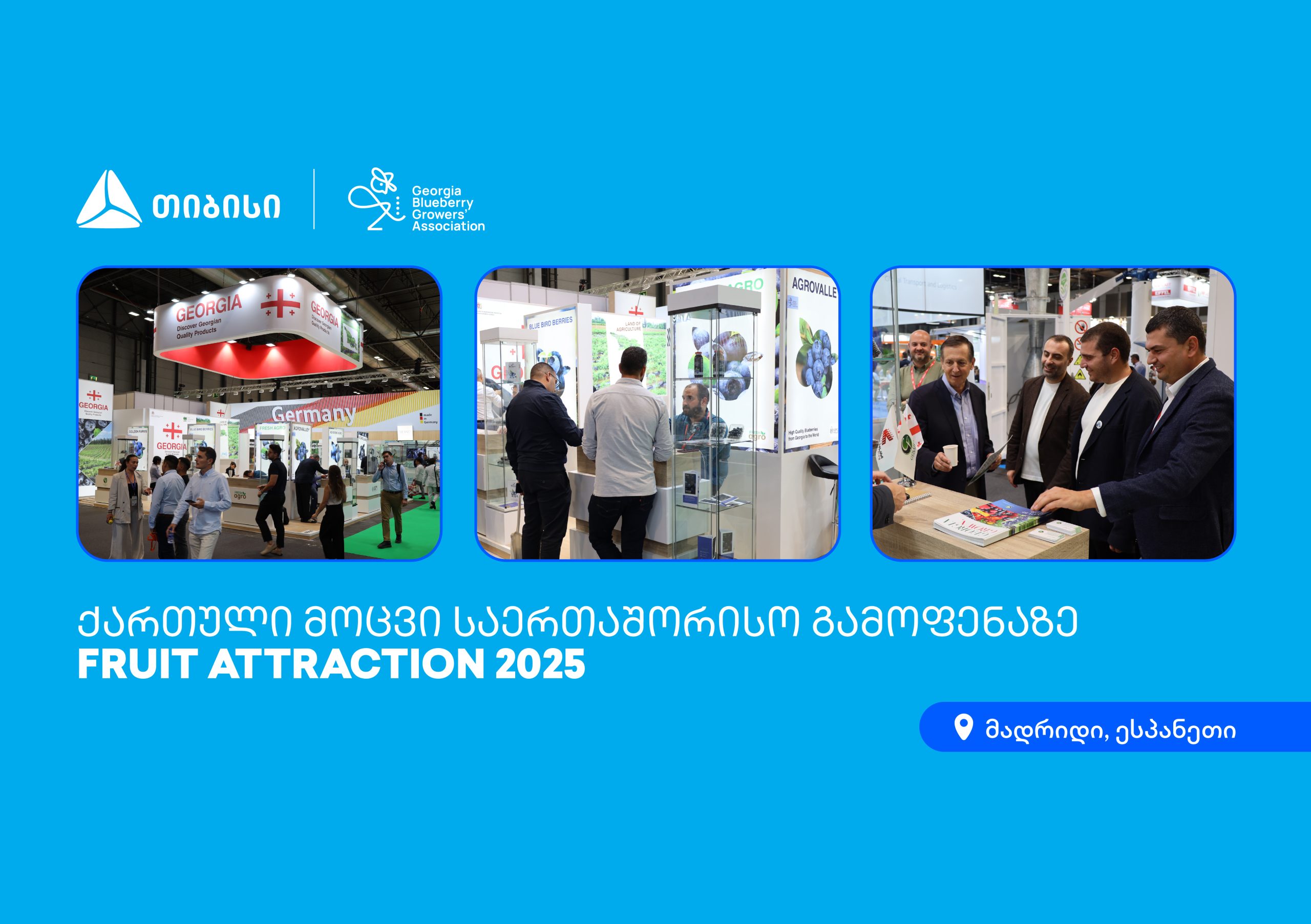 თიბისის მხარდაჭერით, საქართველოს ლურჯი მოცვის მწარმოებელთა ასოციაციამ საერთაშორისო გამოფენაში მიიღო მონაწილეობა